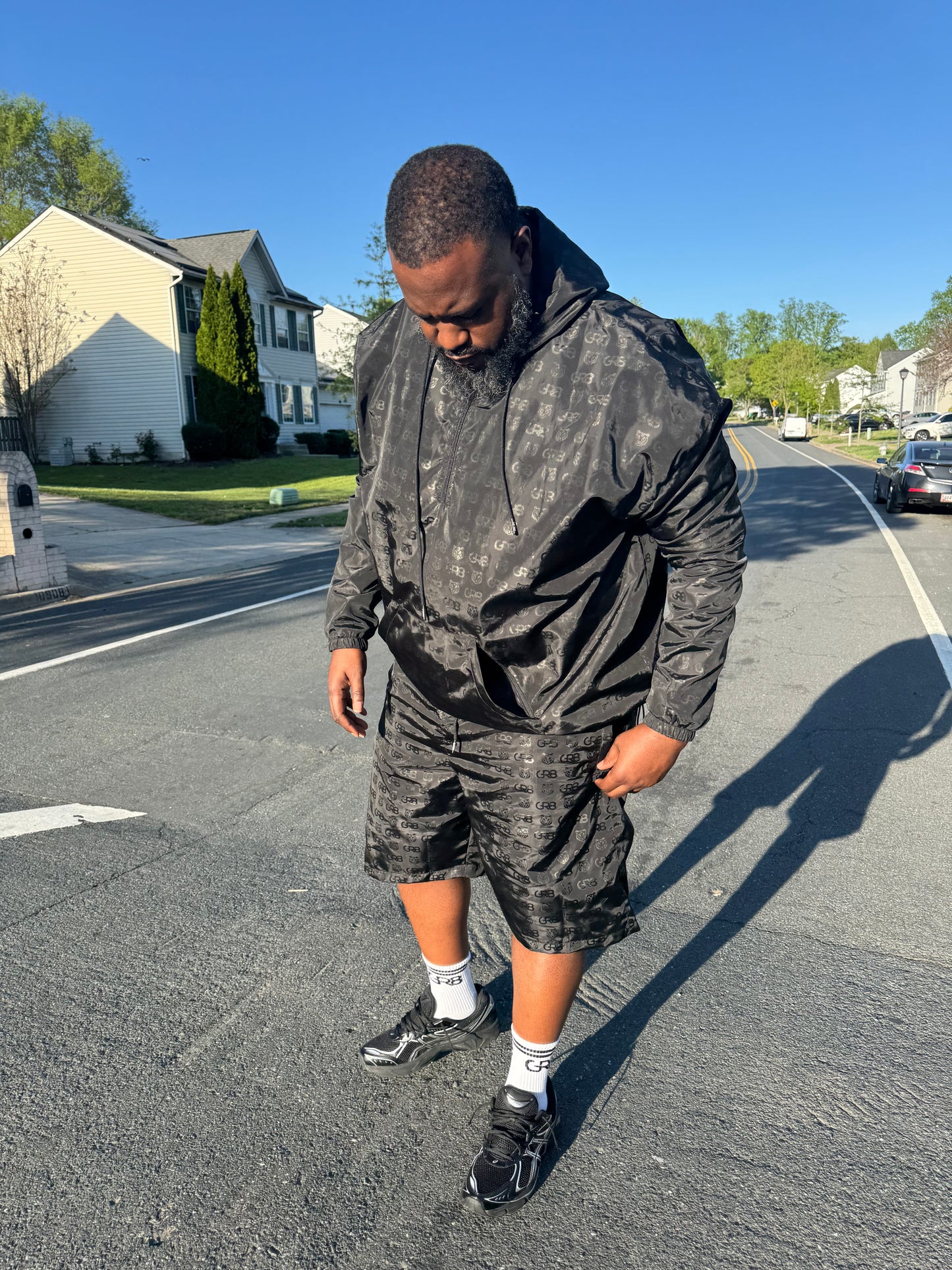 GR8 ALL OVER WINDBREAKER SET JACKET