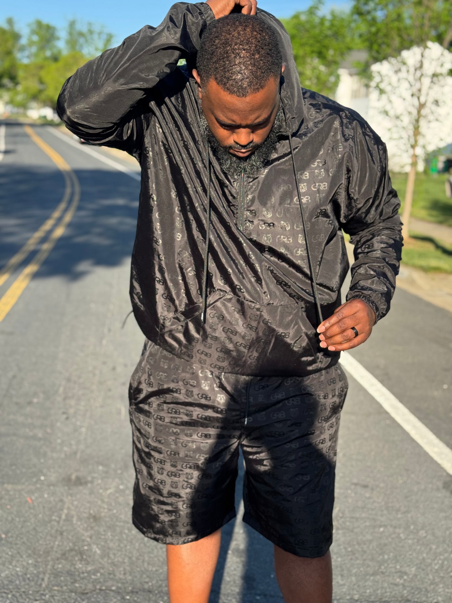 GR8 ALL OVER WINDBREAKER SET JACKET