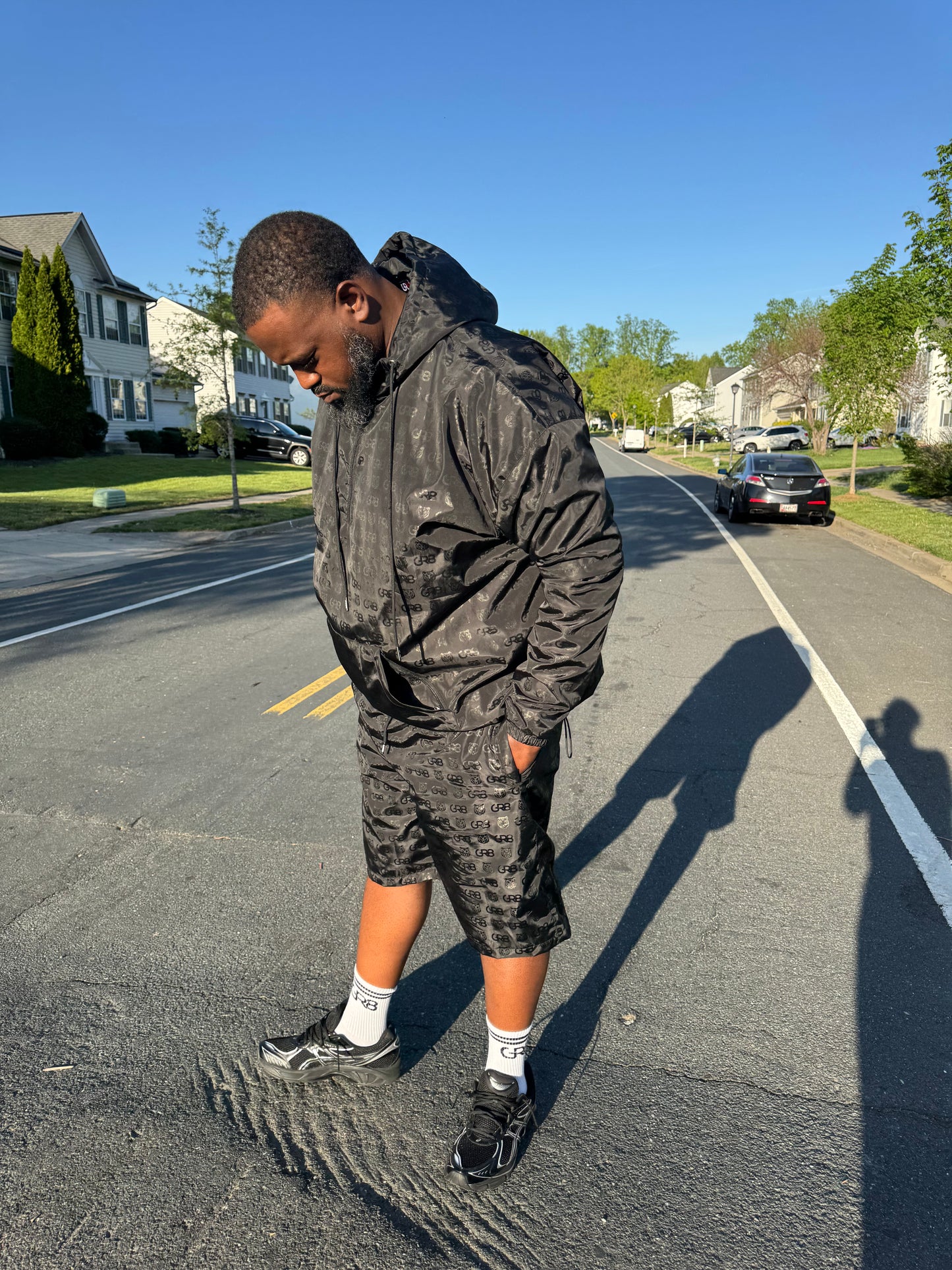 GR8 ALL OVER WINDBREAKER SET JACKET