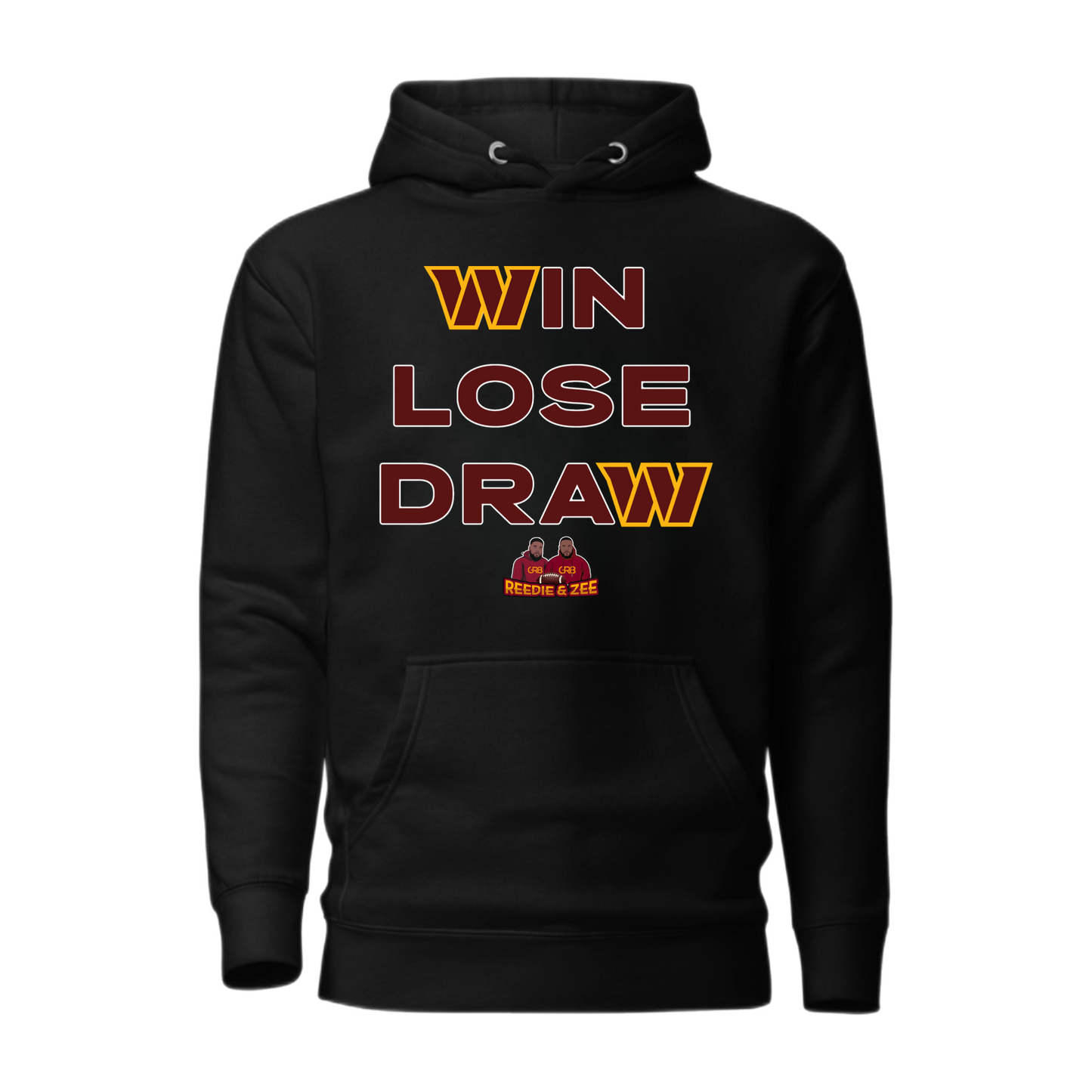 GR8 x REEDIE & ZEE - WIN LOSE DRAW HOODIE