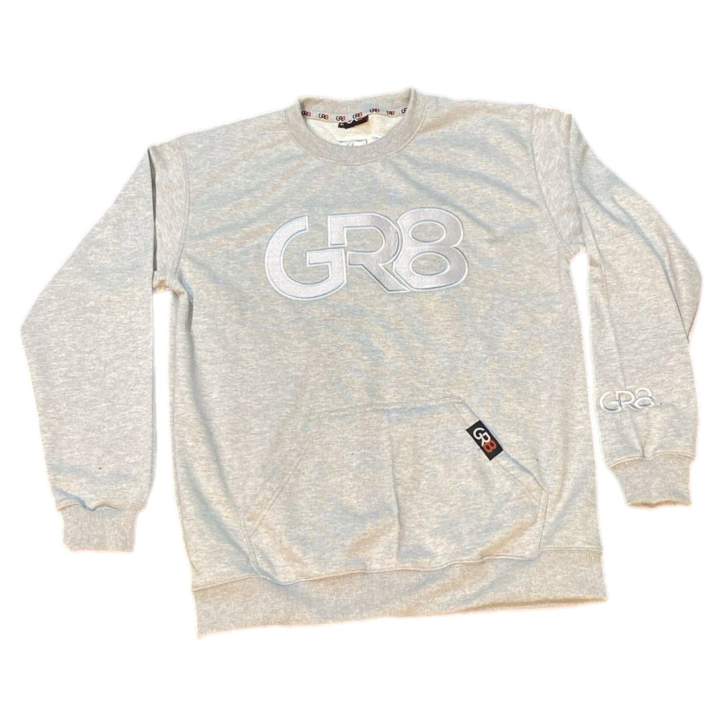 GR8 TERRY CREWNECK - GRAY