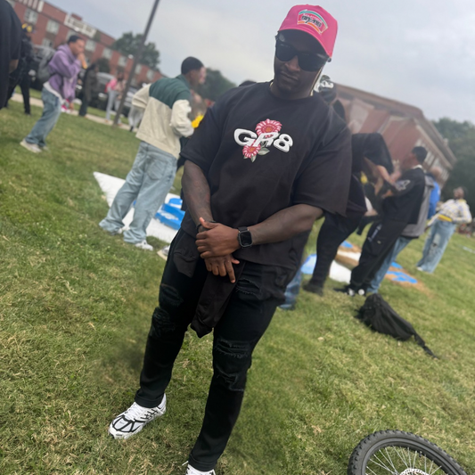 GR8 LE WORLDWIDE OVERSIZED CROP TEE