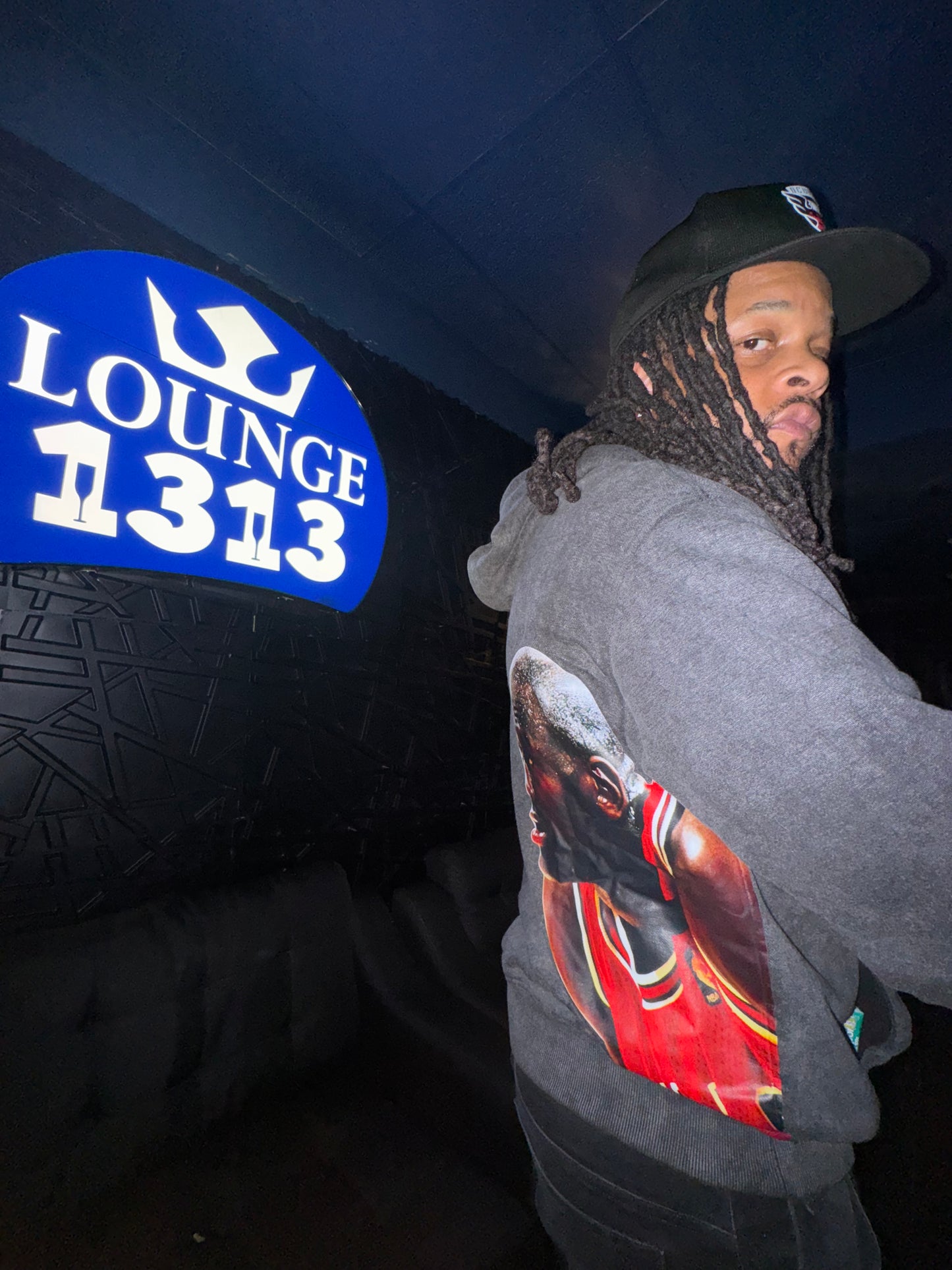 GR8NESS VINTAGE MJ OVERSIZED HOODIE