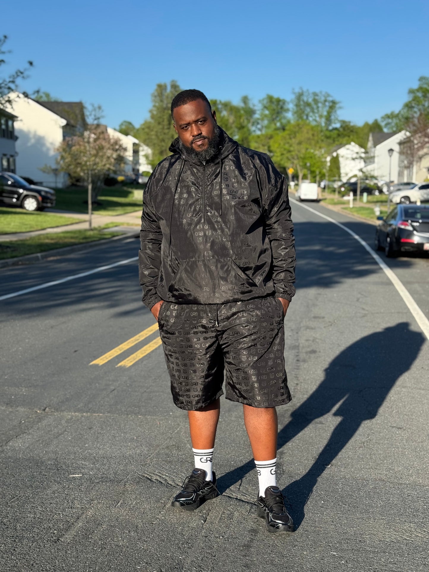 GR8 ALL OVER WINDBREAKER SET JACKET