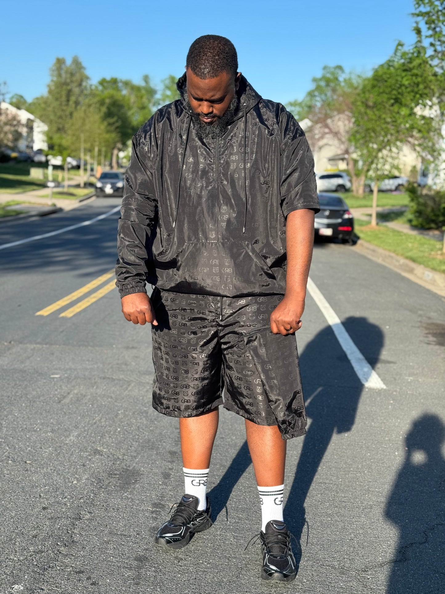 GR8 ALL OVER WINDBREAKER SET JACKET