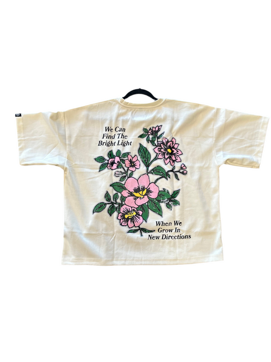 GR8 LE OVERSIZED CROP GROWTH TEE
