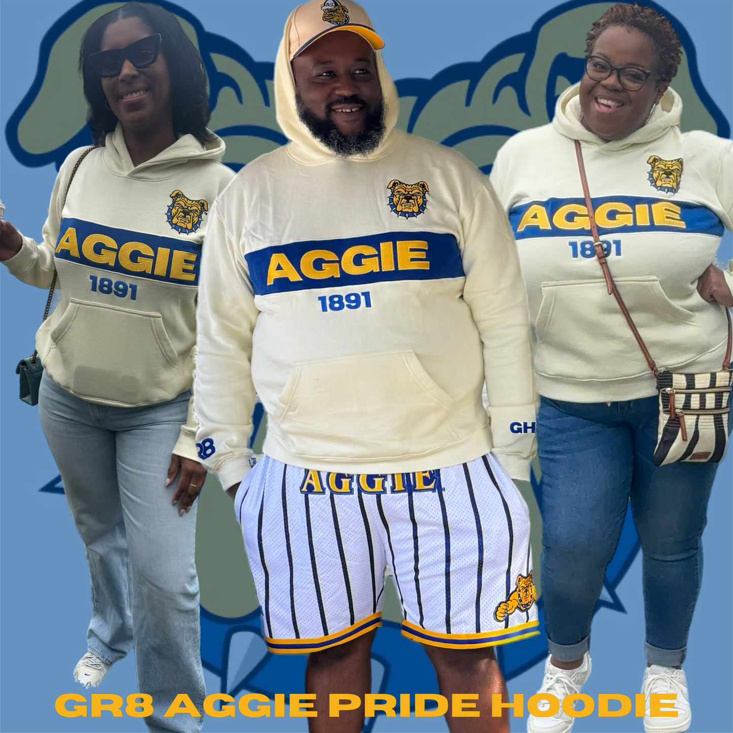 GR8 AGGIE PRIDE HOODIE - GHOE EDITION