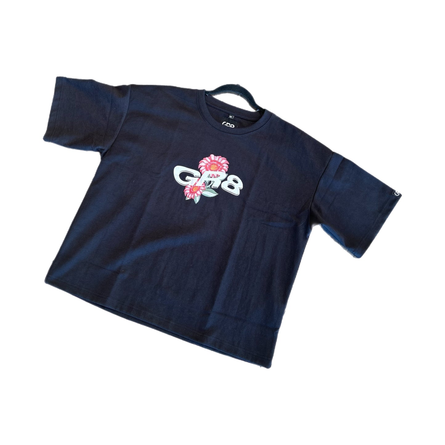 GR8 LE WORLDWIDE OVERSIZED CROP TEE