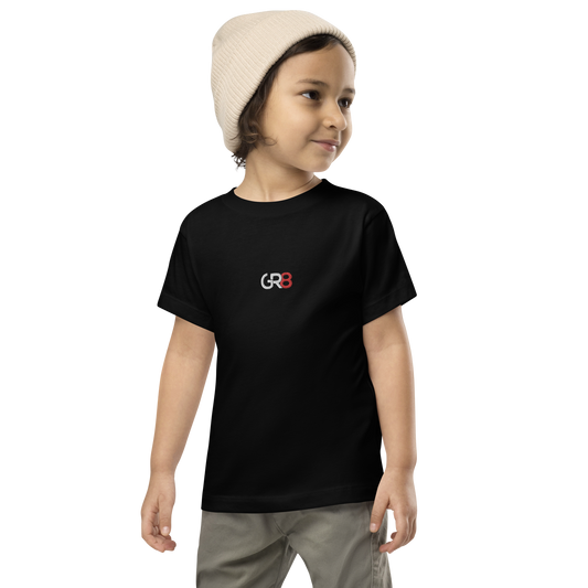 GR8 TODDLER SHIRT - BLACK/WHITE/RED