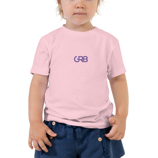 GR8 TODDLER SHIRT - PURPLE LOGO